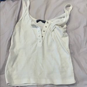 White brandy tank